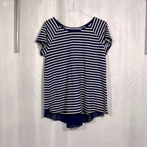 Navy and White Stripe Tunic